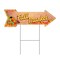 Signmission Fall Market Arrow Yard Sign Funny Home Decor 36in Wide C-ARROW12-999877 - alternate 1